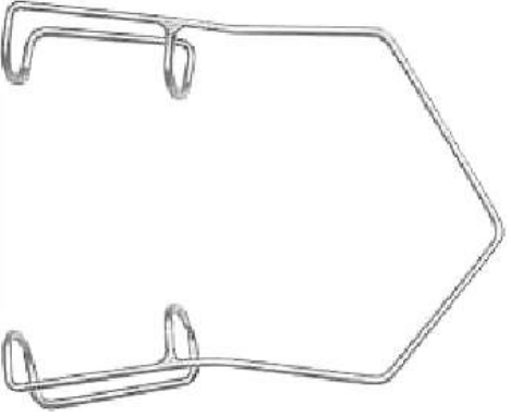 Barraquer Eye Speculum Fenestrated Adult